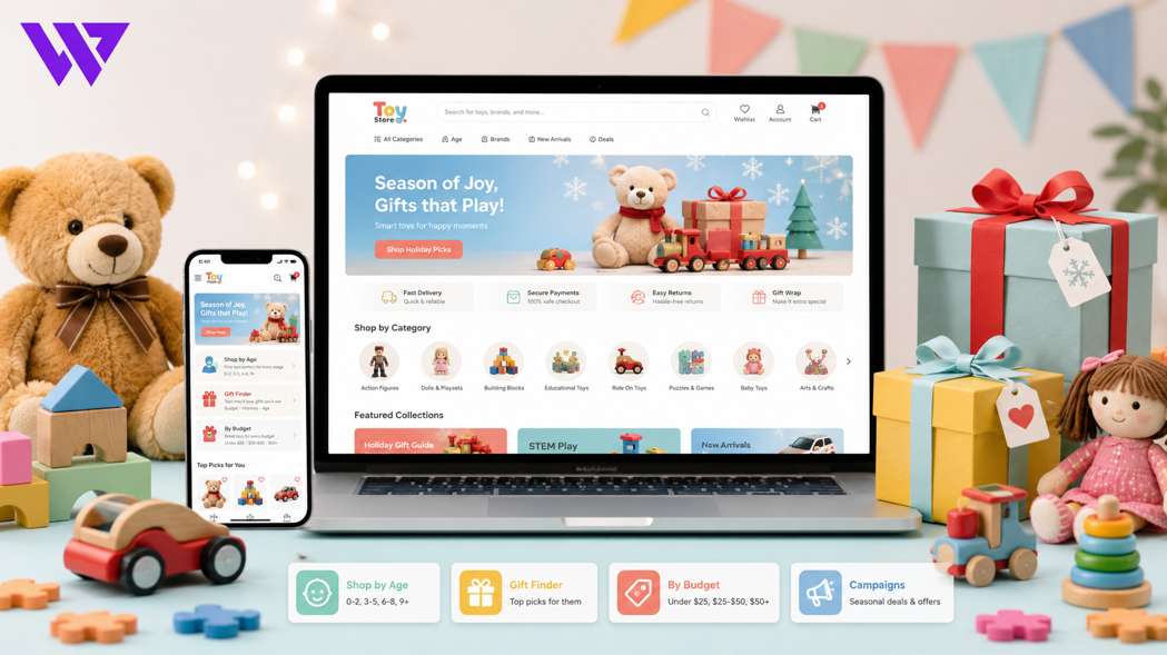 How a Toy Store Prepared Its Website for Seasonal Campaigns and Gift Buyers